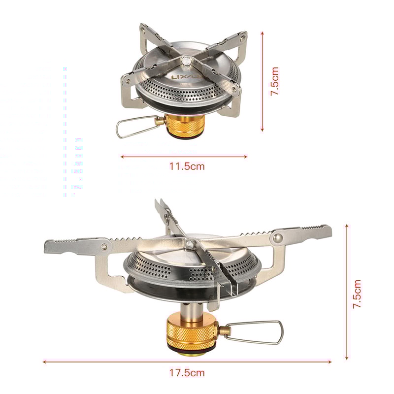 Ultralight Portable Outdoor Gas Stove Perfect For Camping Hiking And Backpacking 3