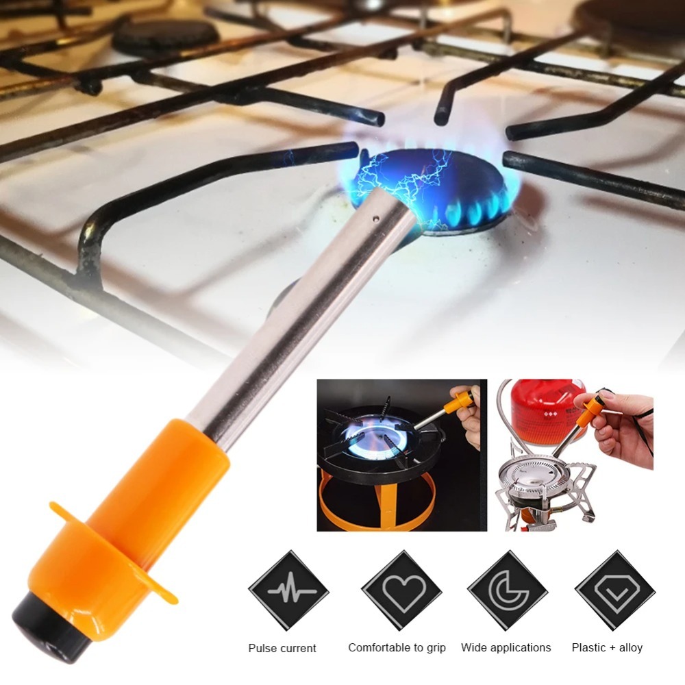 Portable Piezoelectric BBQ Igniter For Outdoor Stoves Durable Pulse Igniter For Camping Kitchen Us 1