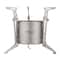 Ultralight Titanium Alcohol Stove With Fire Cover Foldable Pot Stand 5