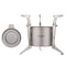 Ultralight Titanium Alcohol Stove With Fire Cover Foldable Pot Stand 6