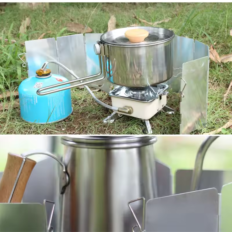 ProGrade Plate Foldable Camping Windscreen And Portable Outdoor Stove Shield 2