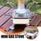Ultralight Portable Camping Stove Foldable Outdoor Gas Burner 0