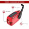 Solar Hand Crank Emergency Weather Radio With Flashlight Power Bank 4