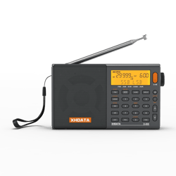 portable shortwave radio with ssb airband and full band rechargeable stereo receiver