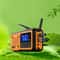 Solar Hand Crank Emergency Radio With Power Bank Bluetooth DAB FM Weather Alert 0
