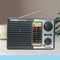 Solar Emergency Radio With Bluetooth Speaker LED Flashlight Portable Survival Radio 3