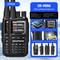 Long Range Walkie Talkie Set With Bluetooth App NOAA Weather 2