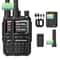 Long Range Walkie Talkie Set With Bluetooth App NOAA Weather 0