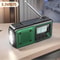 Emergency Hand Crank Radio With Power Bank Solar Charger And LED Flashlight For Camping And Surviva 5