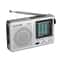 Portable Emergency Radio Mini Pocket Digital Dual Band Radio With LCD Display 0