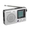 Portable Emergency Radio Mini Pocket Digital Dual Band Radio With LCD Display 0