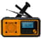 Emergency Solar Radio With Hand Crank Charger Power Bank LED Flashlight 0