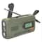 Emergency Solar Radio With Bluetooth Speaker Flashlight Hand Crank Charger For Camping Storm Safe 7