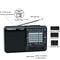 Bluetooth Portable Radio AM FM Shortwave MP3 Player With USB TF Card Support 3
