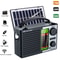 Solar Emergency Radio with Bluetooth Speaker Portable FM AM SW Outdoor Survival Radio