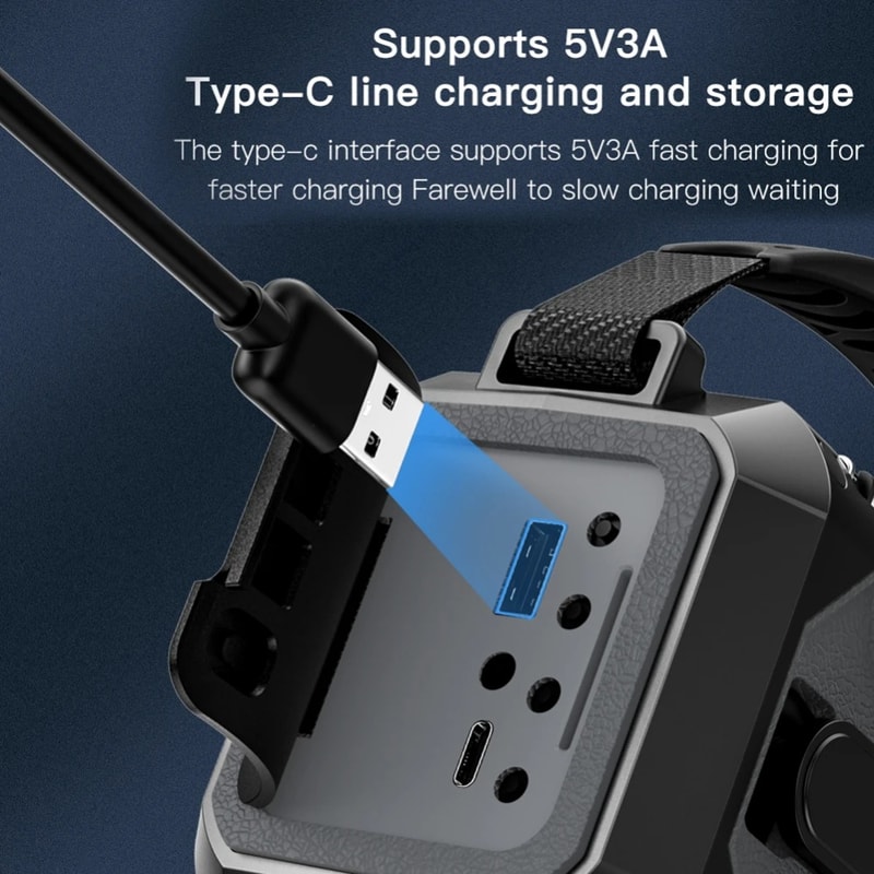 Solar Emergency Weather Radio Portable Power Bank With NOAA Alerts Hand Crank Charging 4