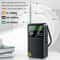 Portable AM FM Pocket Radio With Rechargeable Battery Compact Travel Receiver 2