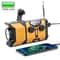 Emergency Weather Radio with Hand Crank Solar Power and Phone Charger