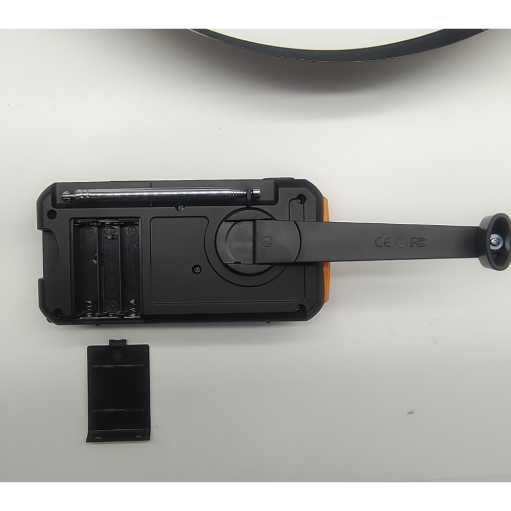 Solar Crank Emergency Radio With Power Bank Bluetooth Torch 3