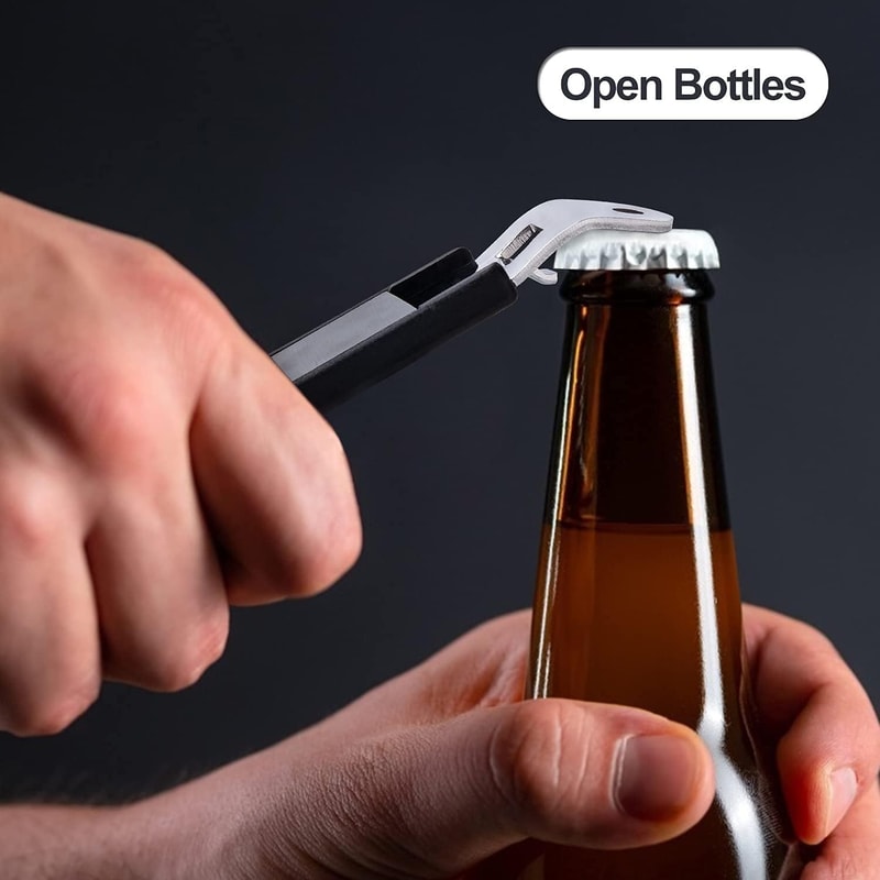 Magnetic Bottle Opener Set Portable Stainless Steel Beer And Can Opener 1