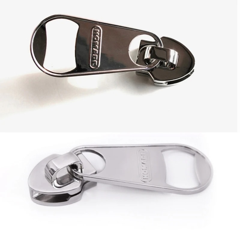 Decorative Zipper Style Handheld Bottle Opener Tool Beverage Can Opener 2