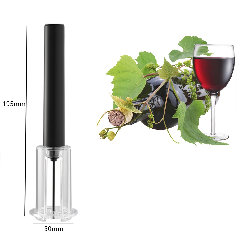 Professional Air Pressure Wine Opener Easy Manual Wine Bottle Opener Corkscrew Tool 3