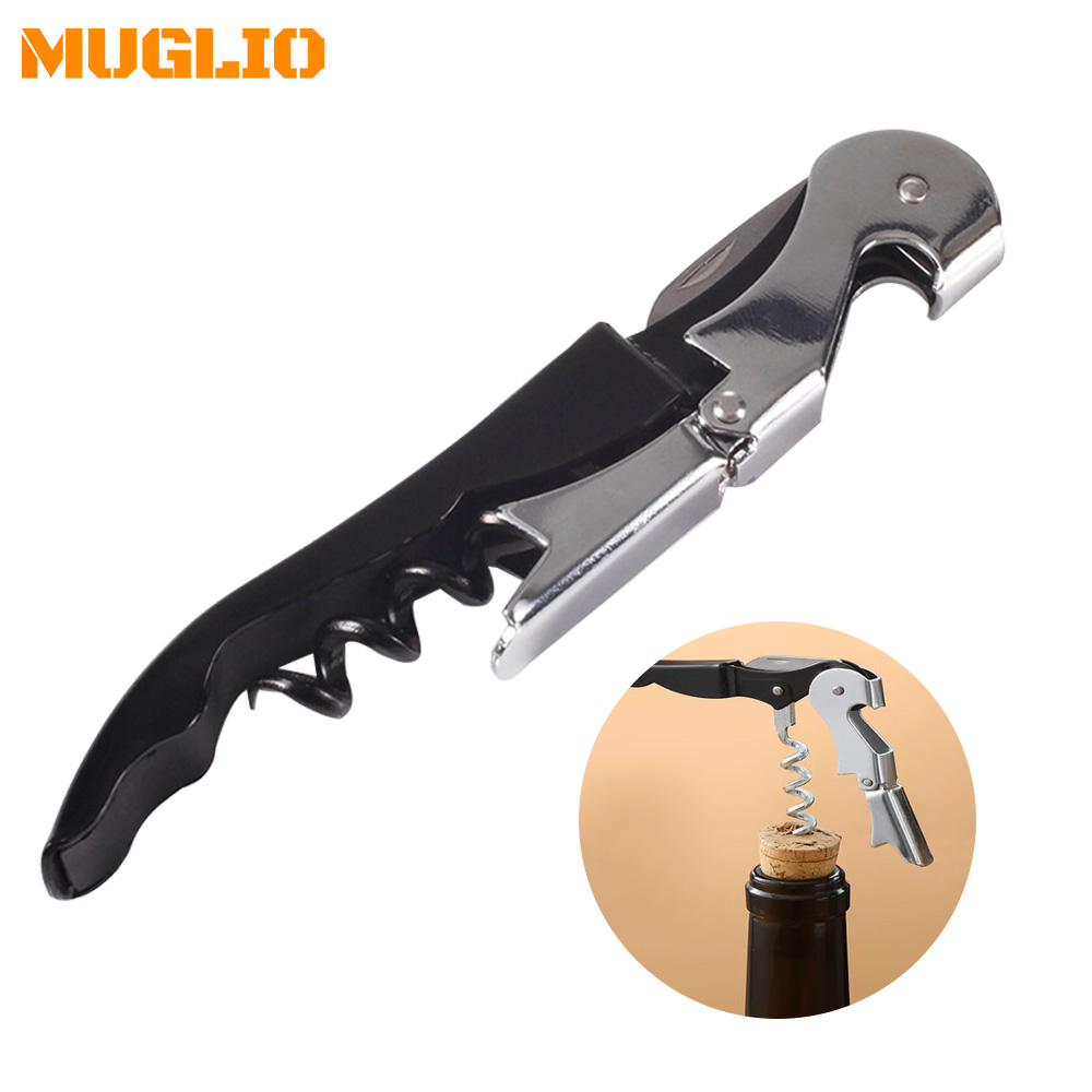 Premium Multifunctional Wine Opener Stainless Steel Wine Corkscrew With Beer Bottle Opener Durable 0