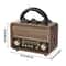 Retro Portable Rechargeable AMFMSW Radio With AUX USB TF Playback 5