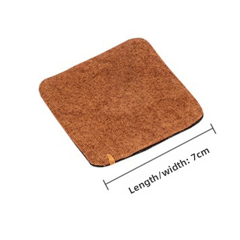 HandSewn TieDye Tea Mat HeatResistant NonSlip Coaster Pad 4