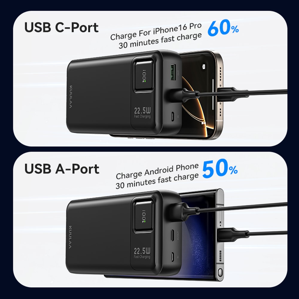 Portable Power Bank With Fast Charging 2