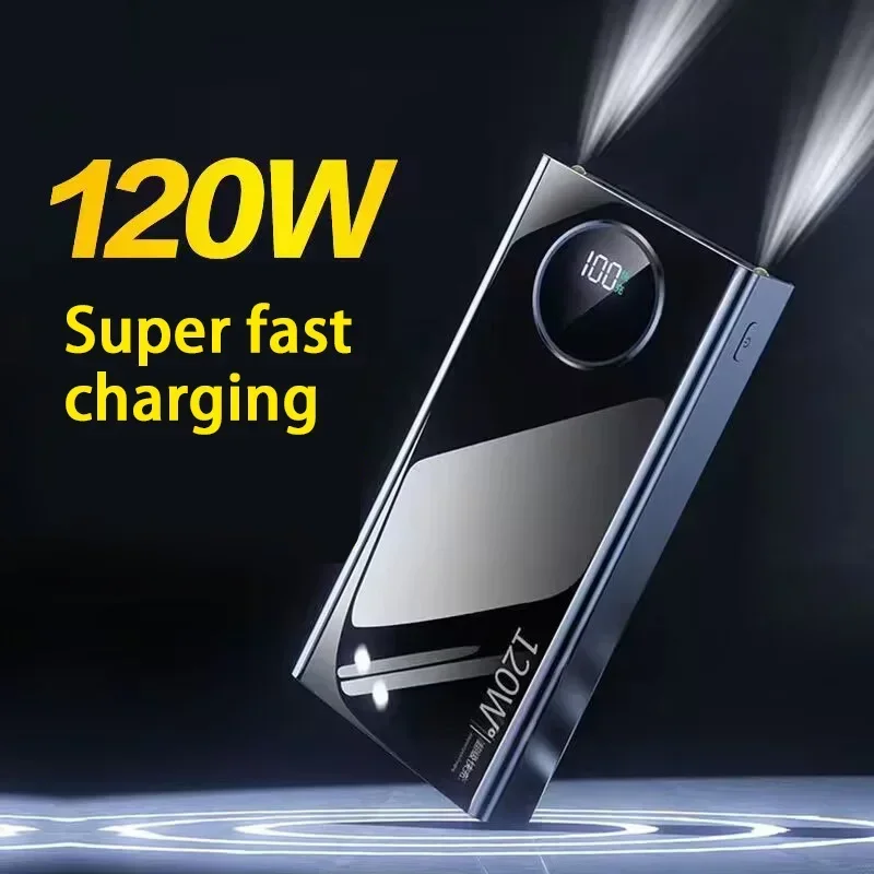 UltraHigh Capacity Power Bank Super Fast Charging External Battery 5