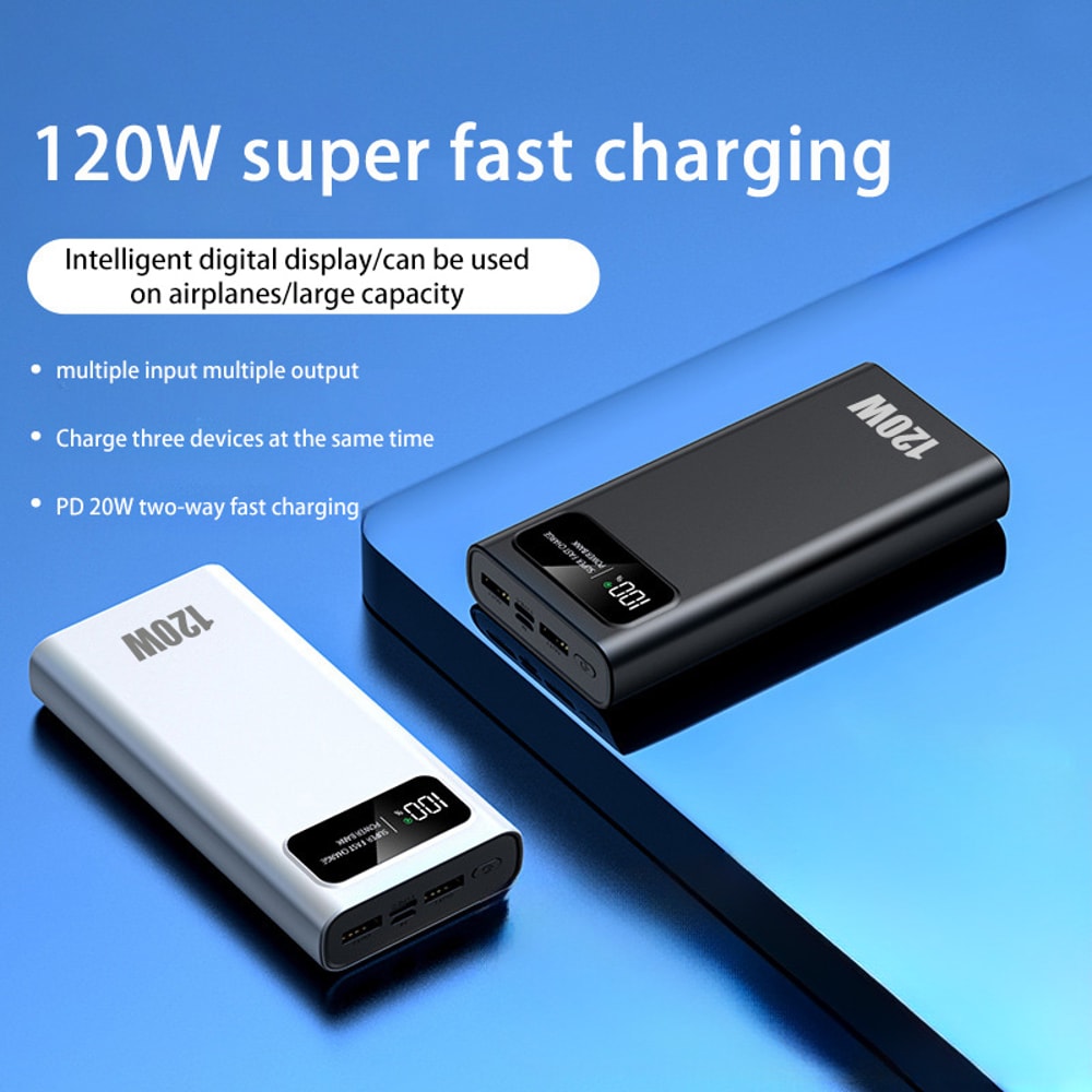 Ultra Capacity High Capacity Power Bank With Super Fast Charging Power Bank Digital Display 2