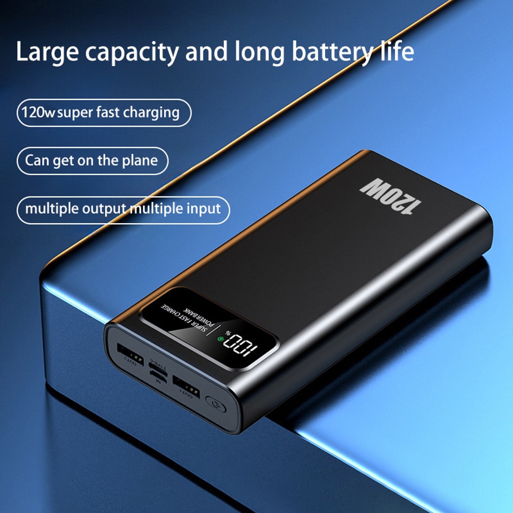 Ultra Capacity High Capacity Power Bank With Super Fast Charging Power Bank Digital Display 3