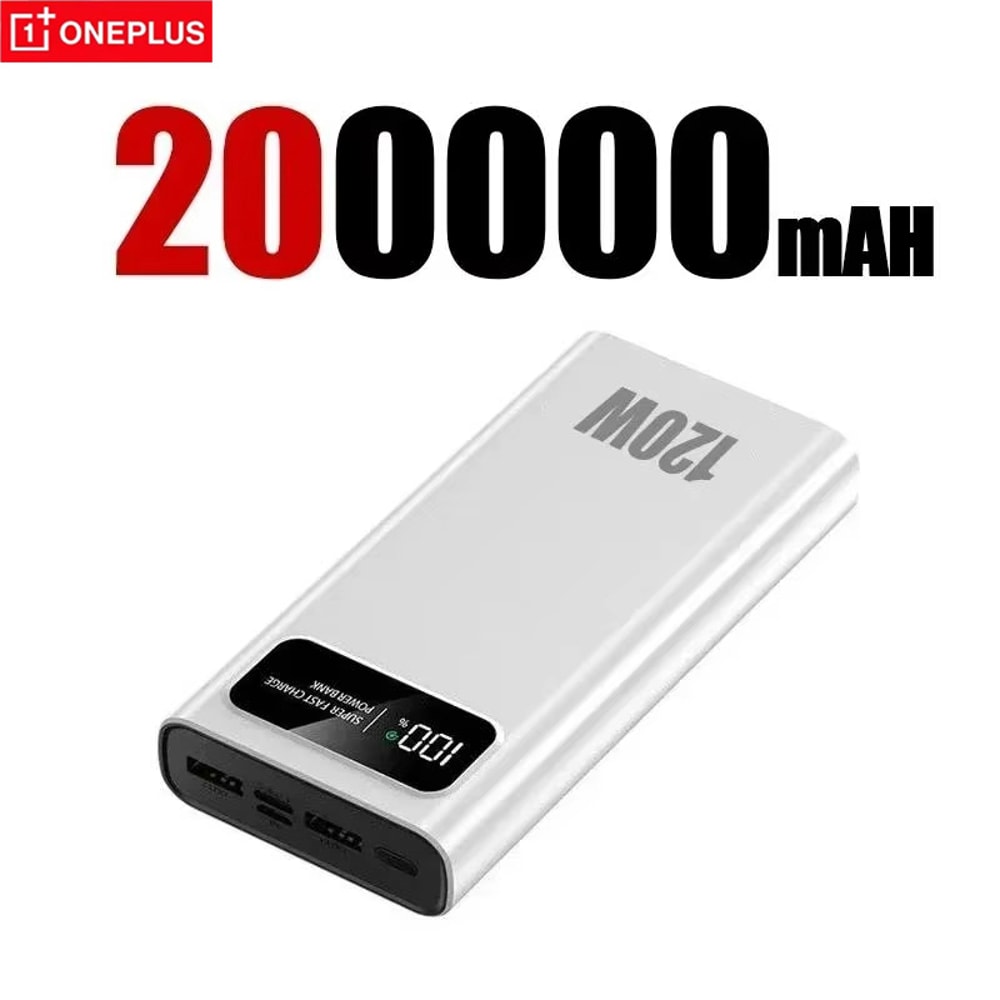 Ultra Capacity High Capacity Power Bank With Super Fast Charging Power Bank Digital Display 8