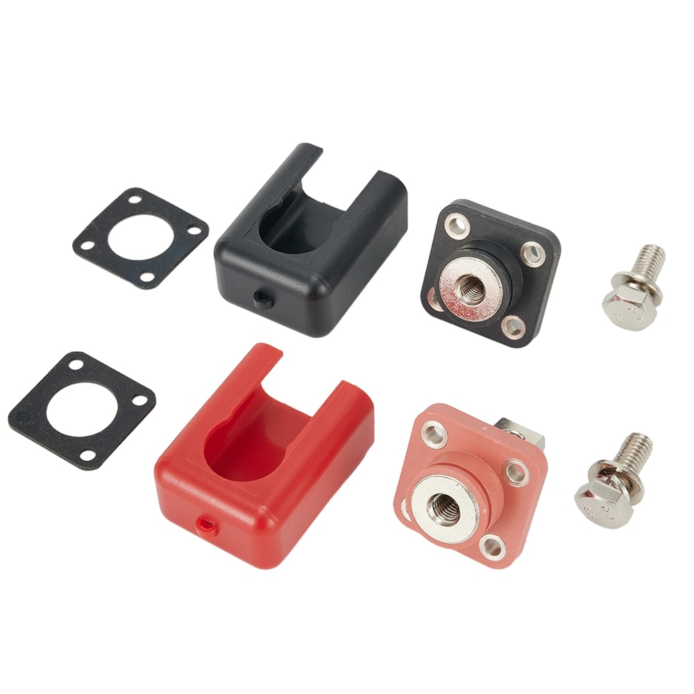 Premium All Copper Battery Terminal Connector Pair for Lithium Energy Storage