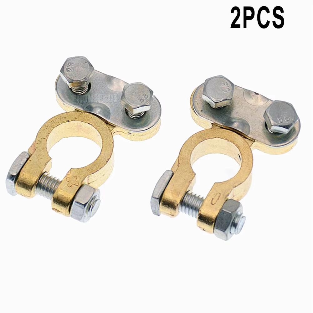 Heavy Duty Battery Terminal Connector Screw Type Clamps for Car & Van