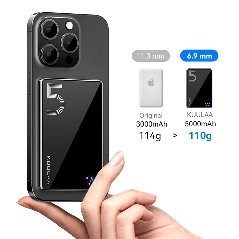 Magnetic Wireless Power Bank Fast Charger 4