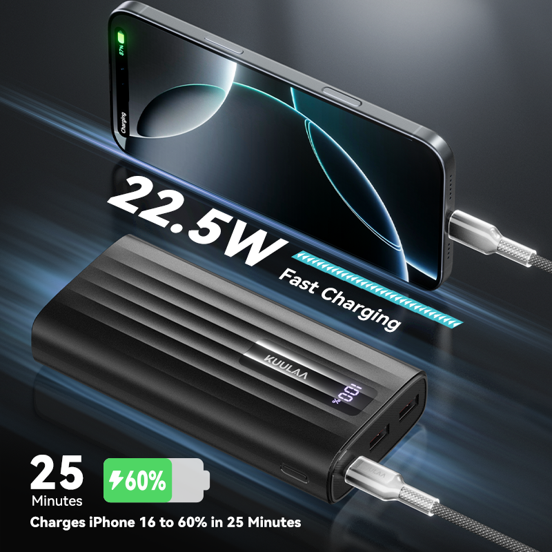 High Capacity Portable Power Bank With Fast Charging 1
