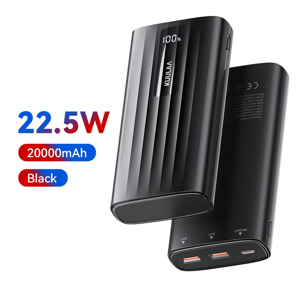 High Capacity Portable Power Bank With Fast Charging 5