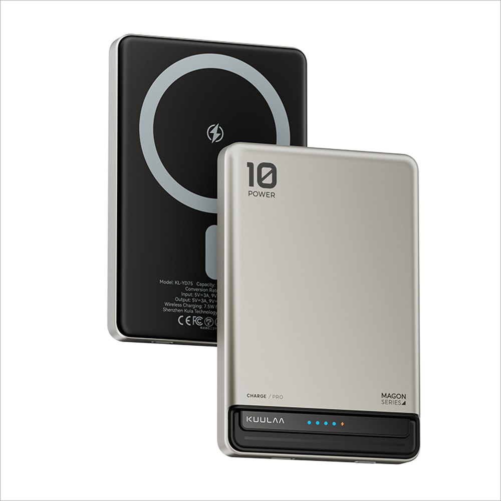 Magnetic Power Bank Portable Wireless Charger with Fast Charging