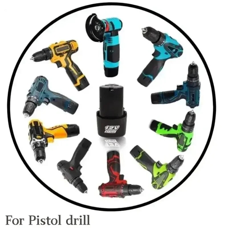 Universal Rechargeable Lithium Ion Battery Power Tool Replacement Pack 4