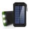 Solar Power Bank HighCapacity Portable Charger With LED Light 7