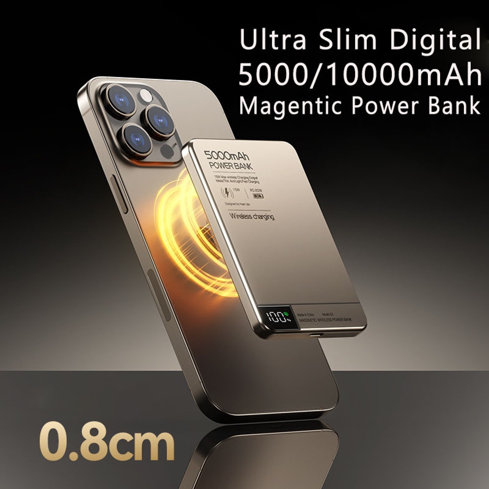 Power Bank Magnetic Wireless With Fast Charging 1