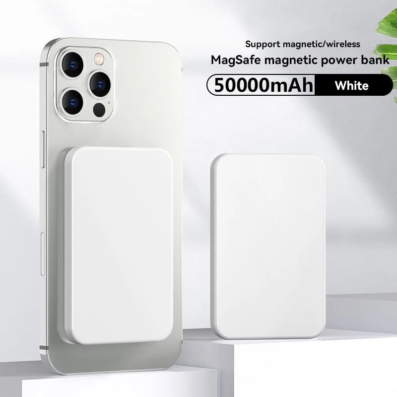 Magnetic Wireless Power Bank With PD Fast Charging Portable External Battery 6