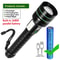 Ultra Bright LED Tactical Flashlight USB Rechargeable LongRange Lantern 7
