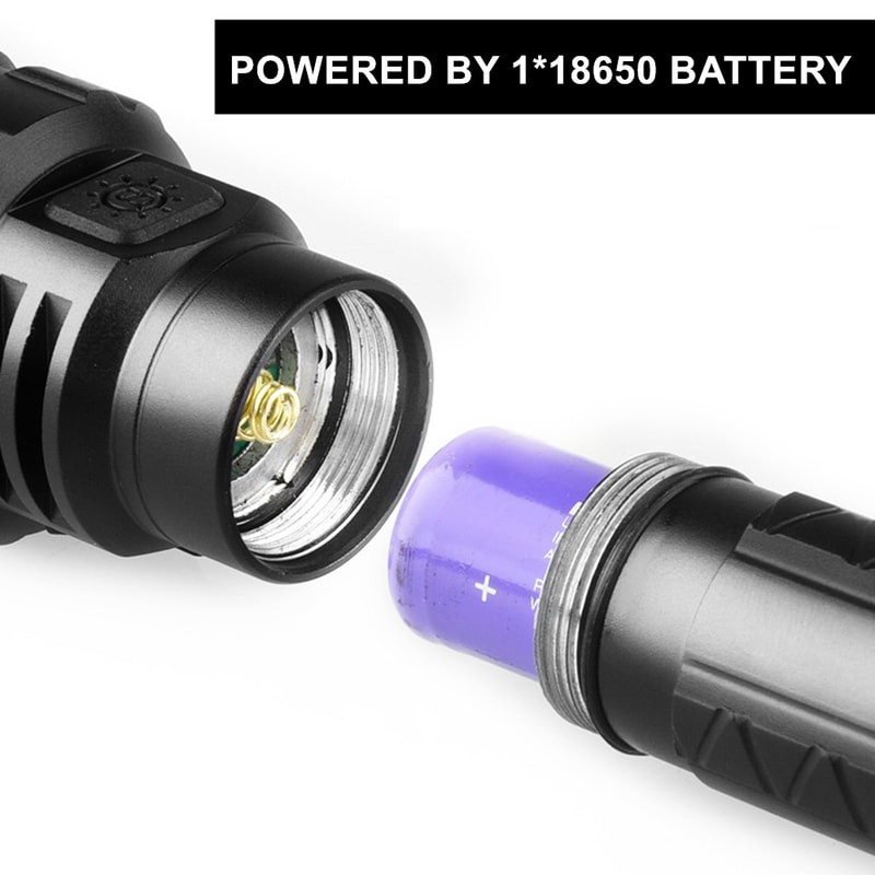 Professional Rechargeable Waterproof LED Flashlight For Hunting Outdoor Use 4