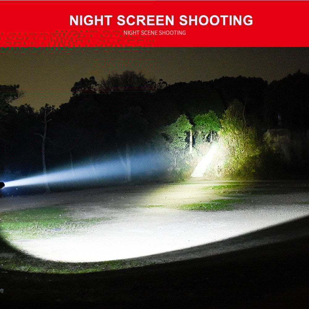 Professional Rechargeable Waterproof LED Flashlight For Hunting Outdoor Use 3