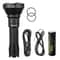 Ultra Bright Rechargeable Tactical Flashlight With Type C Power 0