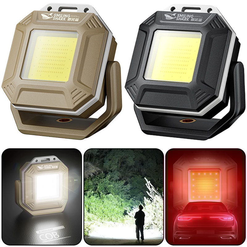 Premium Rechargeable COB Work Light With Magnetic Inspection Lamp Waterproof LED Flashlight For Car 1