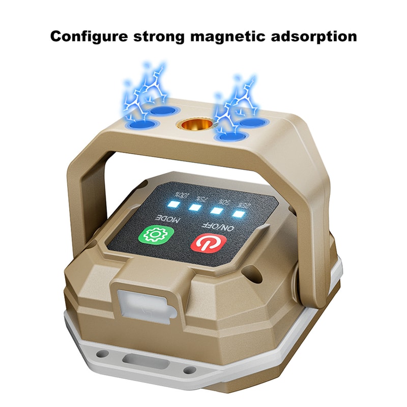 Premium Rechargeable COB Work Light With Magnetic Inspection Lamp Waterproof LED Flashlight For Car 3